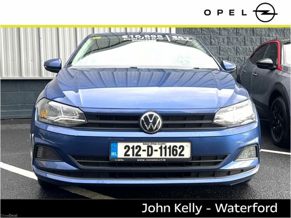 Volkswagen Polo Hatchback, Petrol, 2021, Blue