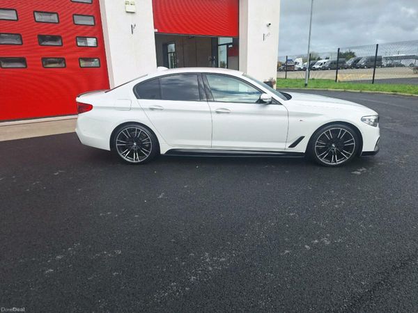 BMW 5-Series Saloon, Diesel, 2017, White