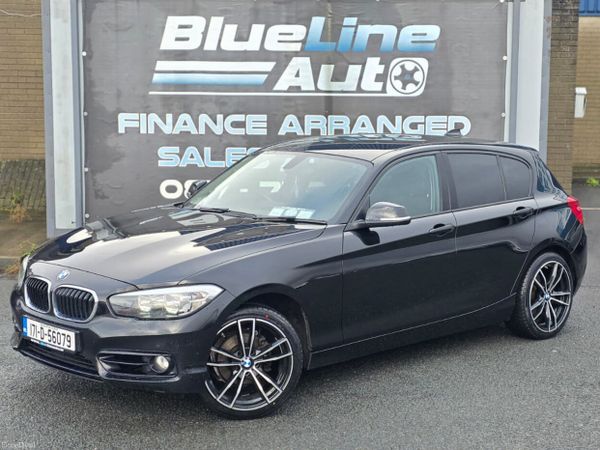 BMW 1-Series Hatchback, Diesel, 2017, Black