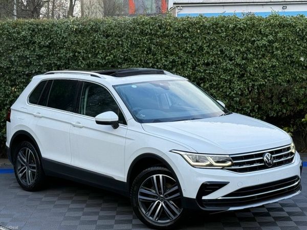 Volkswagen Tiguan Estate, Petrol Plug-in Hybrid, 2023, White
