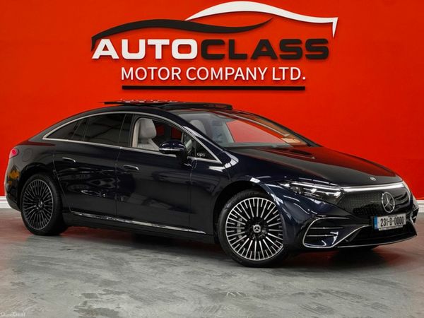 Mercedes-Benz EQS Saloon, Electric, 2023, Blue