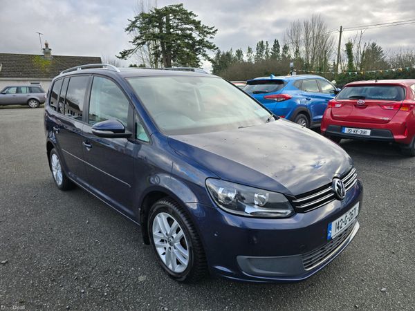 Volkswagen Touran MPV, Diesel, 2014, Blue