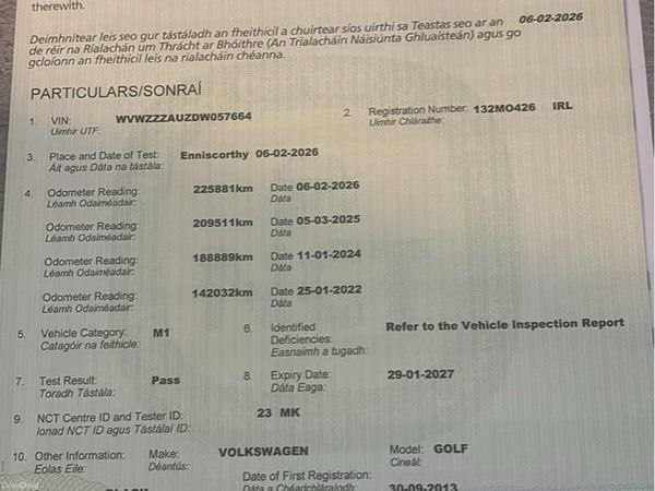 Volkswagen Golf Estate, Diesel, 2013, Black