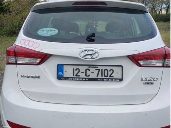 Hyundai ix20 MPV, Diesel, 2012, White
