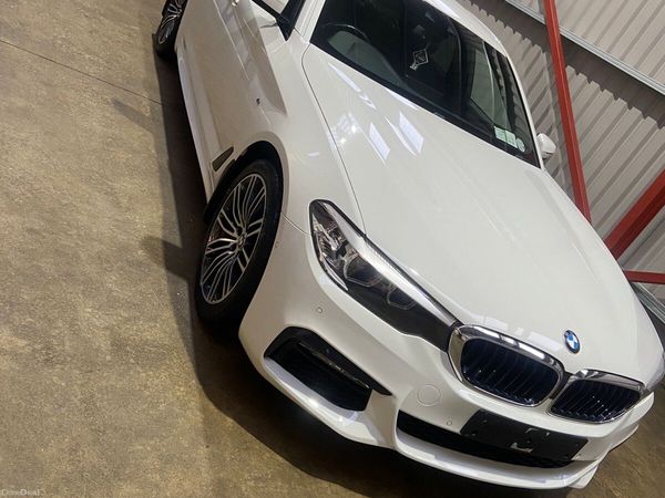 BMW 5-Series Saloon, Diesel, 2018, White