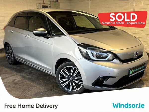 Honda Fit Hatchback, Petrol Hybrid, 2020, Silver