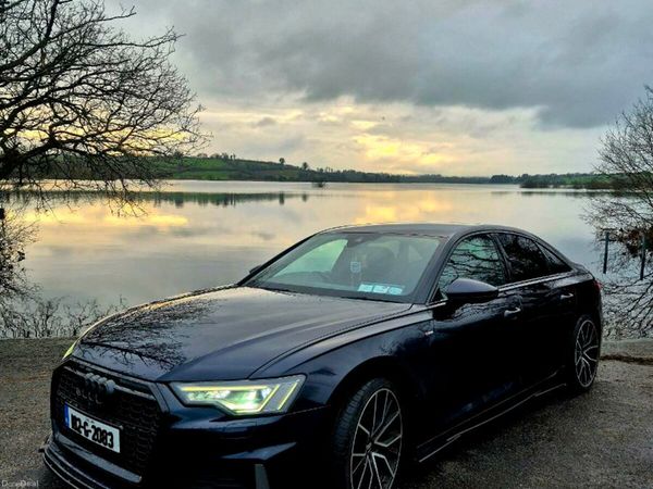 Audi A6 Saloon, Diesel, 2018, Blue