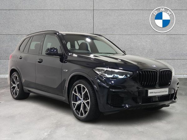 BMW X5 SUV, Petrol Plug-in Hybrid, 2022, Black