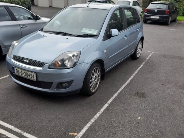 Ford Fiesta Hatchback, Petrol, 2008, Blue