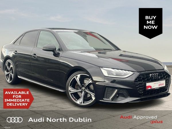 Audi A4 Saloon, Diesel, 2022, Black