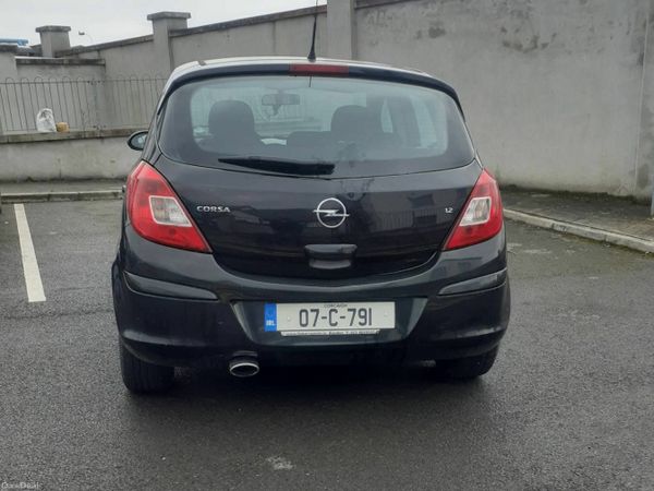 Opel Corsa Hatchback, Petrol, 2007, Black
