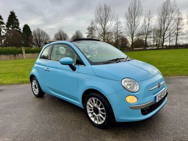 Fiat 500C Convertible, Petrol, 2012, Blue