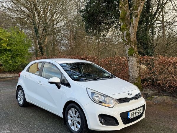 Kia Rio Hatchback, Petrol, 2013, White