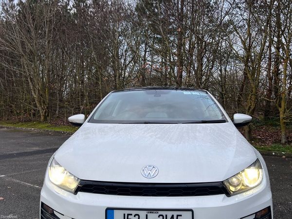 Volkswagen Scirocco Coupe, Petrol, 2015, White