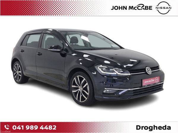 Volkswagen Golf Hatchback, Petrol, 2019, Black