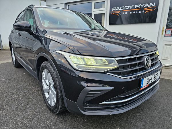 Volkswagen Tiguan SUV, Diesel, 2021, Black