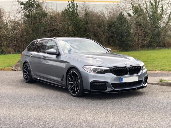 BMW 5-Series Estate, Diesel, 2020, Blue