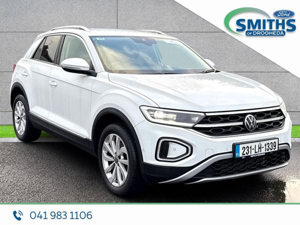 Volkswagen T-Roc Estate, Petrol, 2023, White