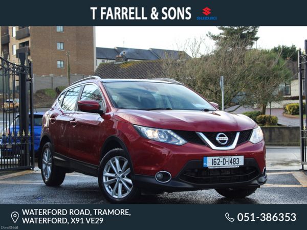 Nissan Qashqai MPV, Diesel, 2016, Red