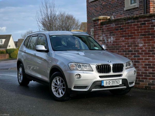 BMW X3 SUV, Diesel, 2011, Silver