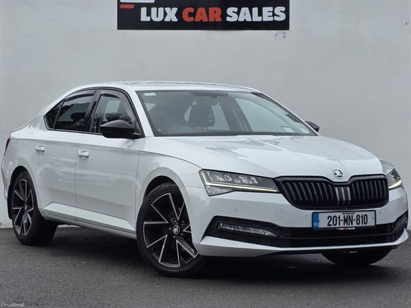 Skoda Superb Hatchback, Diesel, 2020, White