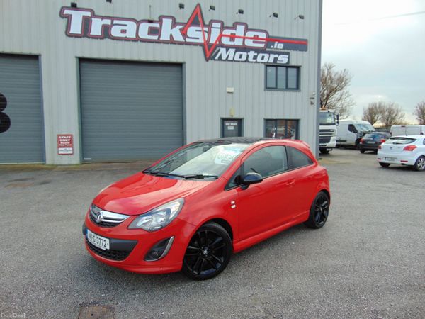 Opel Corsa Hatchback, Petrol, 2014, Red