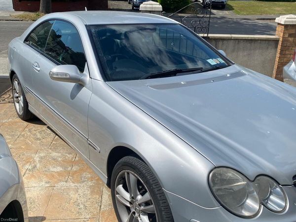 Mercedes-Benz CLK Coupe, Petrol, 2008, Silver