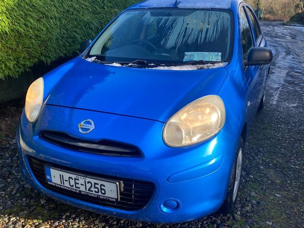 Nissan Micra Hatchback, Petrol, 2011, Blue