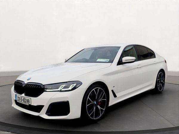 BMW 5-Series Saloon, Diesel, 2023, White
