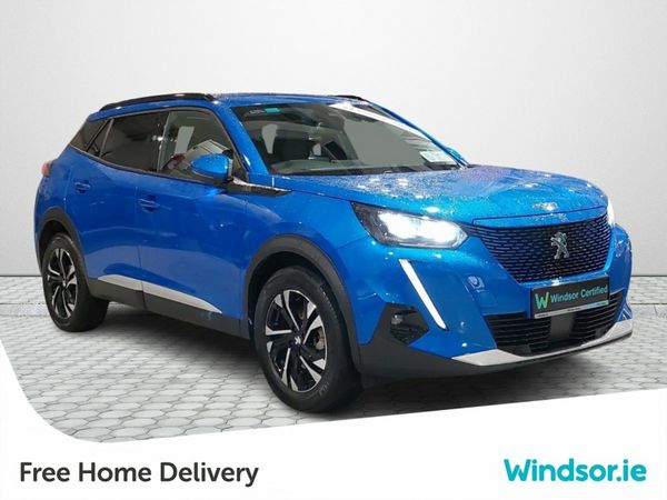 Peugeot 2008 SUV, Electric, 2021, Blue