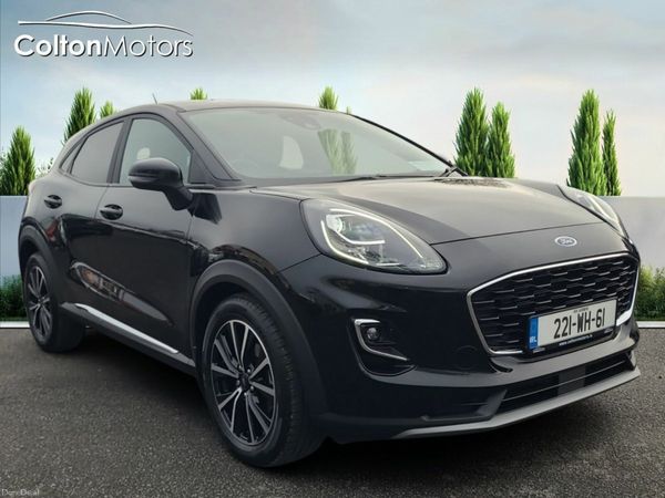 Ford Puma MPV, Petrol Hybrid, 2022, Black