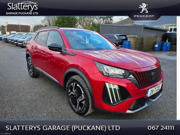 Peugeot 2008 SUV, Petrol, 2024, Red