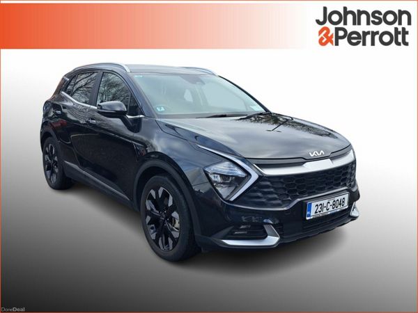 Kia Sportage SUV, Petrol Plug-in Hybrid, 2023, Black