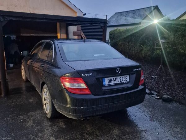 Mercedes-Benz C-Class Saloon, Petrol, 2008, Black