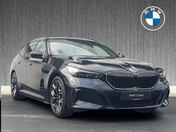 BMW 5-Series Estate, Petrol Plug-in Hybrid, 2026, Black