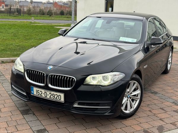 BMW 5-Series Saloon, Diesel, 2015, Black