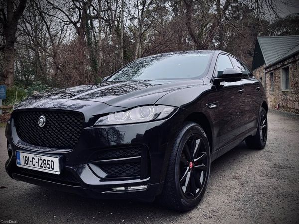 Jaguar F-Pace SUV, Diesel, 2018, Black