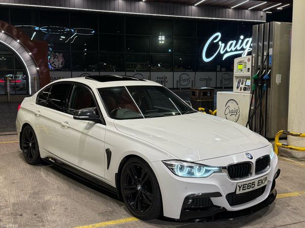 BMW 3-Series Saloon, Diesel, 2015, White