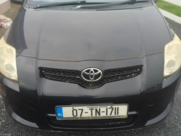 Toyota Auris Hatchback, Petrol, 2007, Black