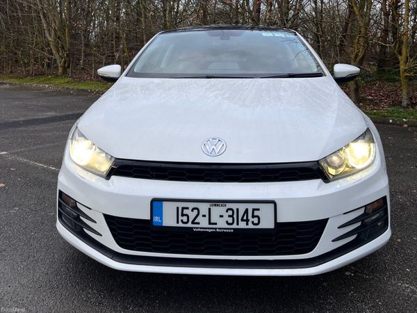 Volkswagen Scirocco Coupe, Petrol, 2015, White