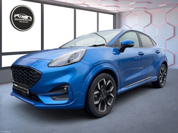 Ford Puma MPV, Petrol Hybrid, 2022, Blue