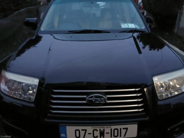 Subaru Forester SUV, Petrol, 2007, Black