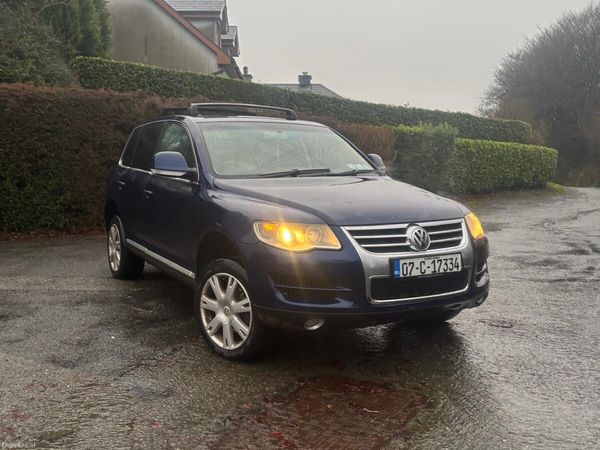 Volkswagen Touareg SUV, Diesel, 2007, Blue