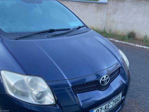Toyota Auris Hatchback, Petrol, 2007, Blue