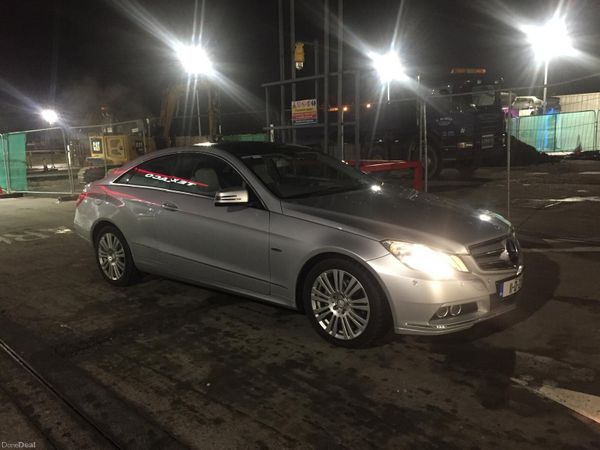 Mercedes-Benz E-Class Coupe, Diesel, 2011, Silver