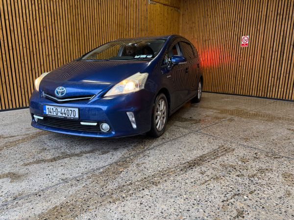 Toyota Prius MPV, Petrol Hybrid, 2014, Blue