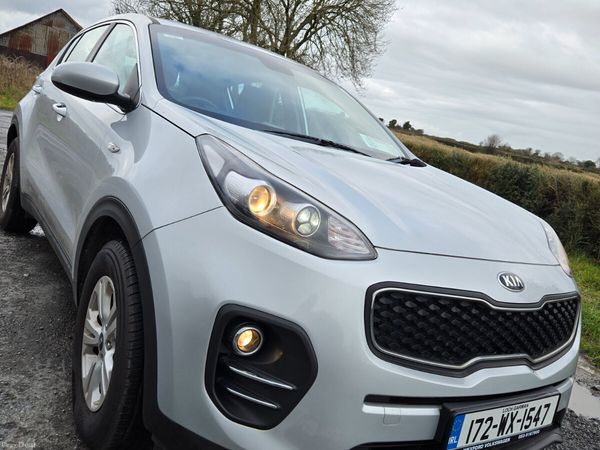 Kia Sportage SUV, Diesel, 2017, Silver