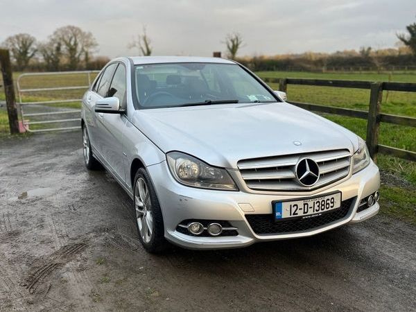 Mercedes-Benz C-Class Saloon, Diesel, 2012, Silver