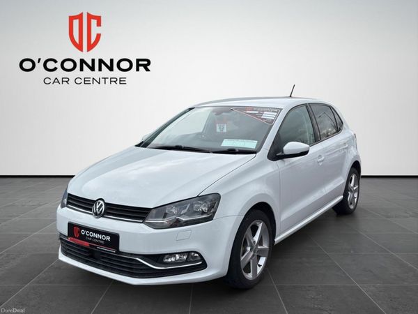 Volkswagen Polo Hatchback, Petrol, 2017, White