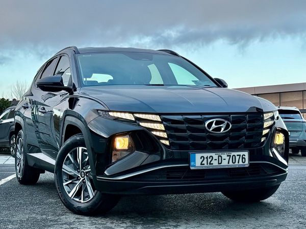 Hyundai Tucson SUV, Petrol Hybrid, 2021, Black
